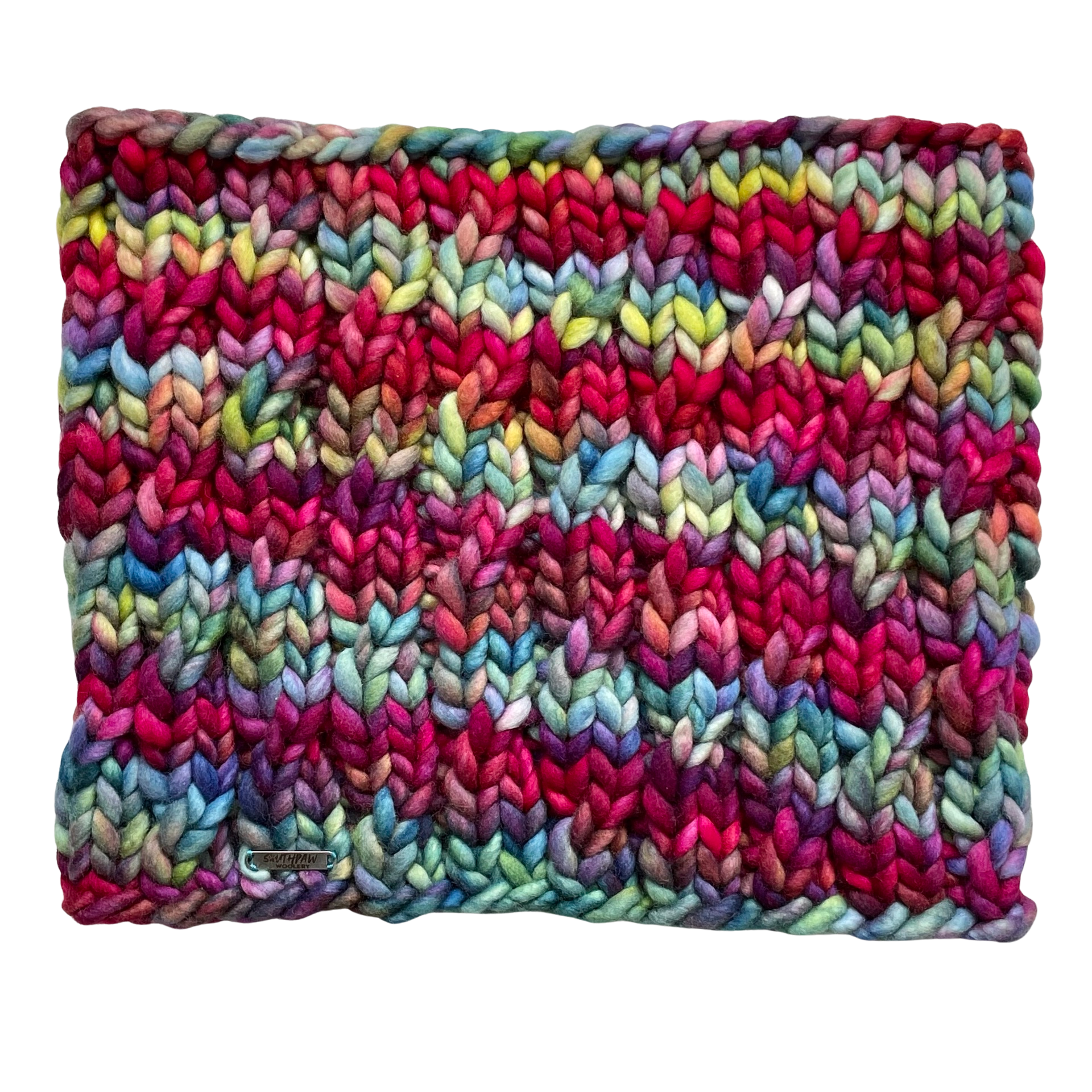 Adult Merino Wool Luxury Knit Cowl | Multi Color