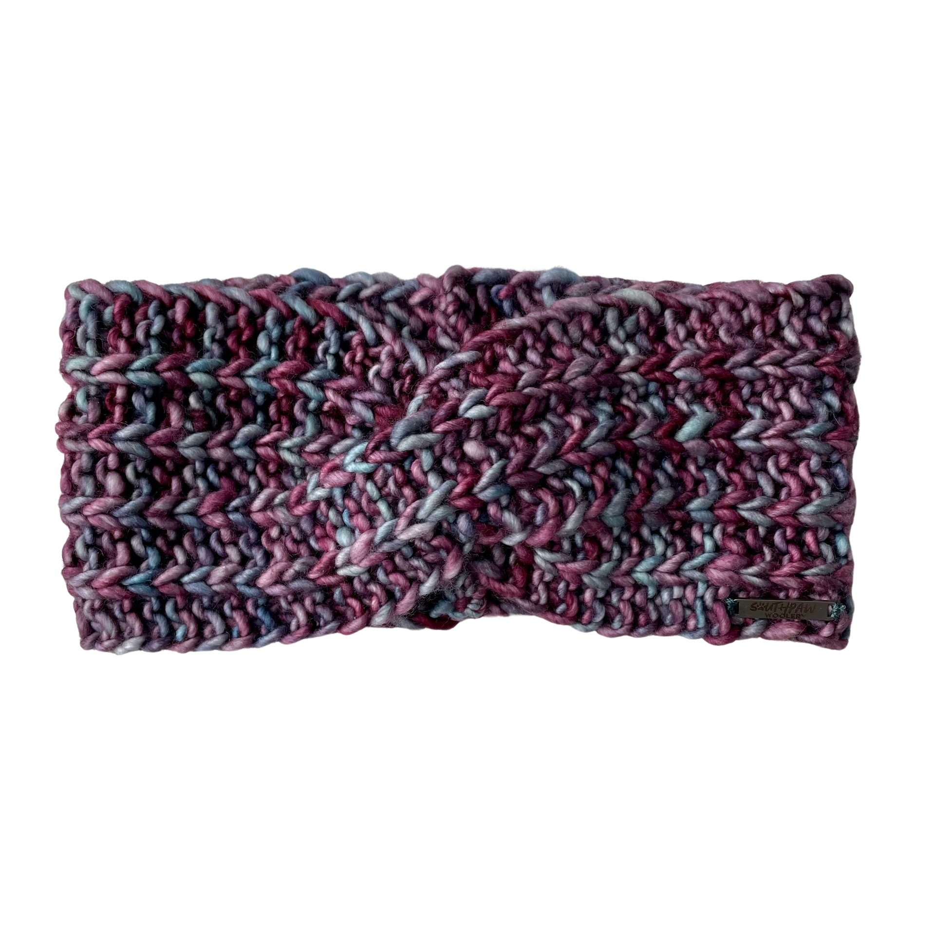 Adult Luxury Hand Knit Headband | Merino Wool Twist Headband