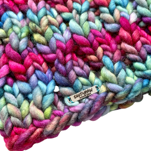 Adult Merino Wool Luxury Knit Cowl | Multi Color