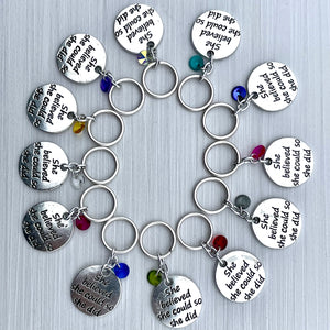 Southpaw Stitch Markers | She Believed