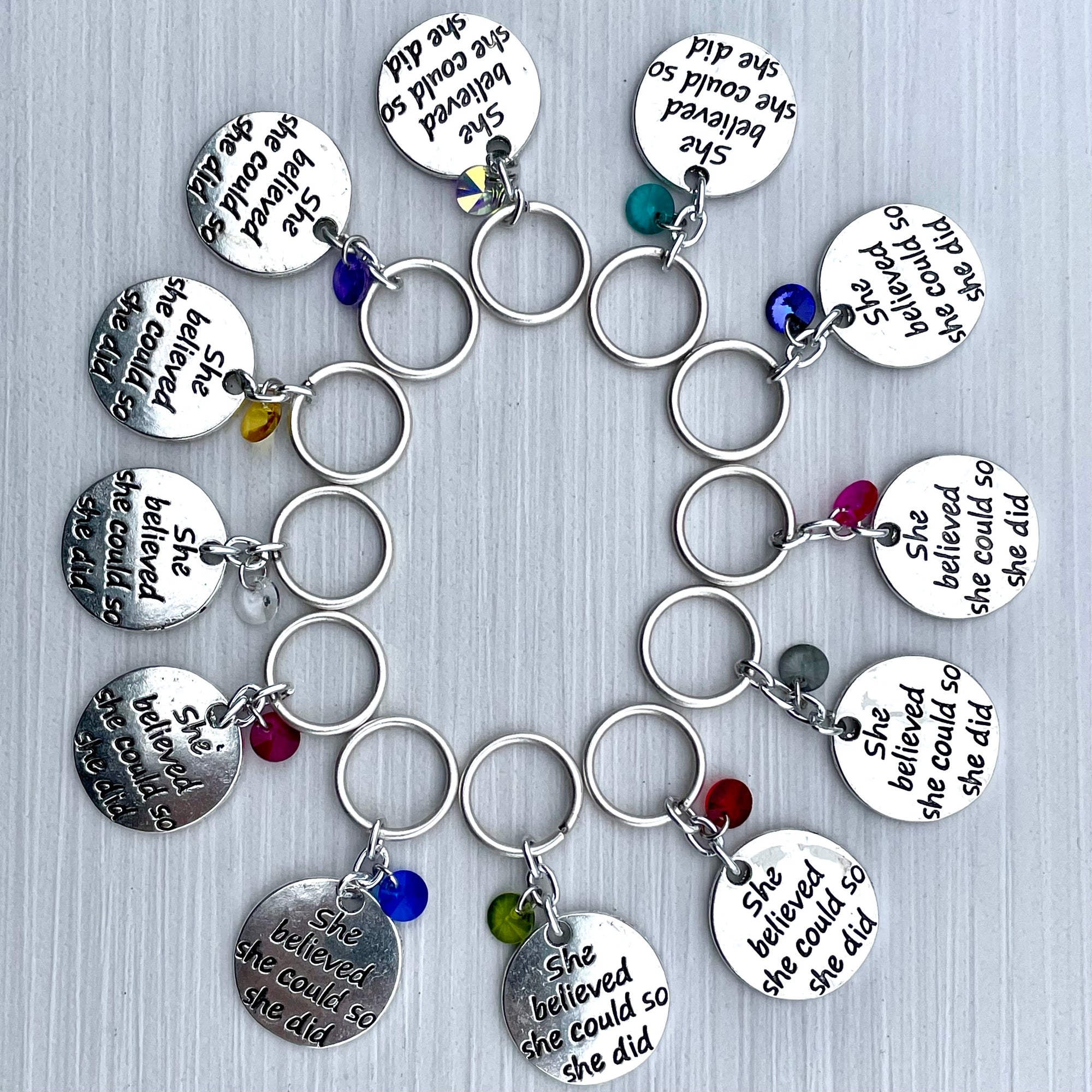 Southpaw Stitch Markers | She Believed