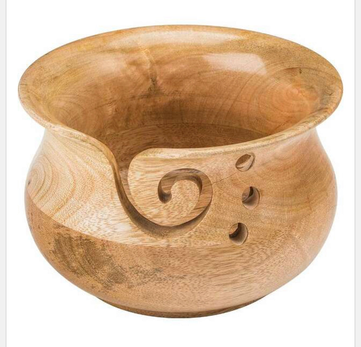 Yarn Bowl | Mango Wood