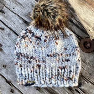 Adult Luxury Hand Knit Hat | Merino Wool | Birchwood Beanie
