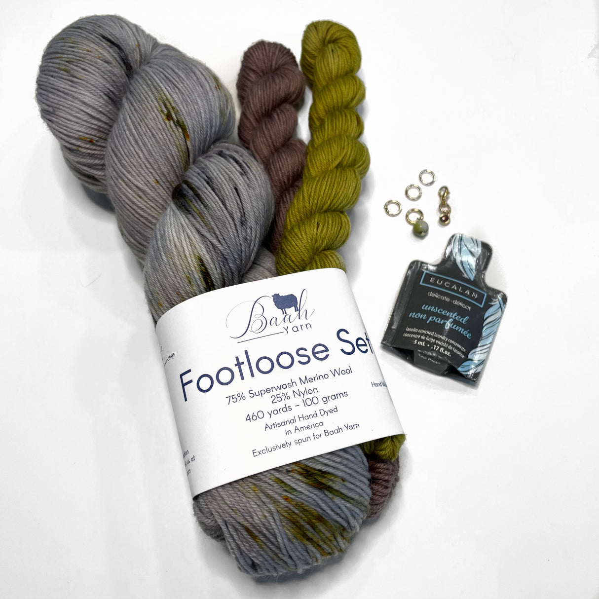 Baah Yarn | Footloose Sock Kit