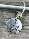 Southpaw Stitch Markers | She Believed