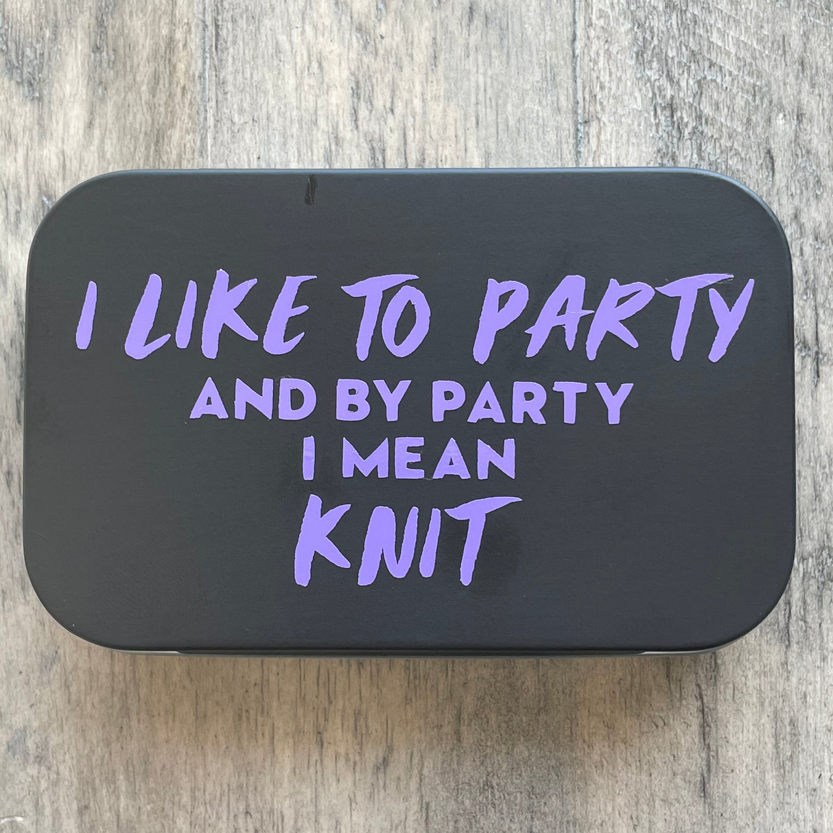 Notions Tin | I Like To Party