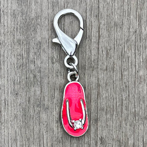 Southpaw Stitch Markers | Flip Flop Bling