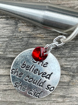 Southpaw Stitch Markers | She Believed