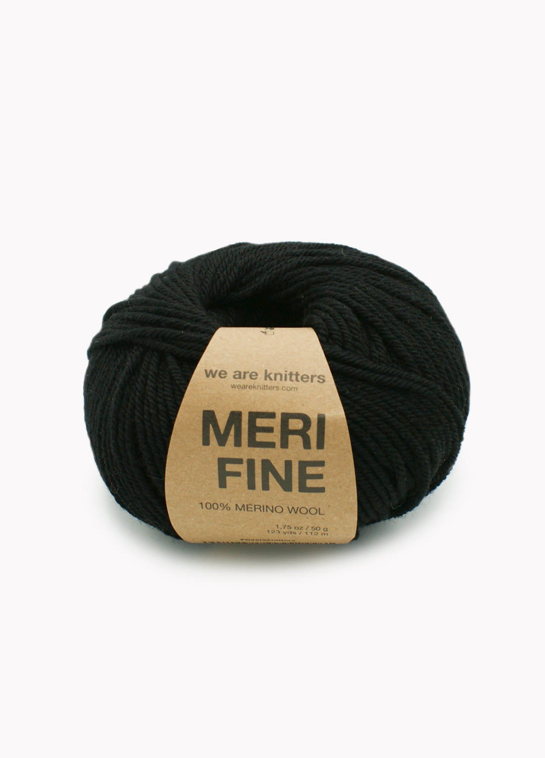 We Are Knitters | Merifine | Black