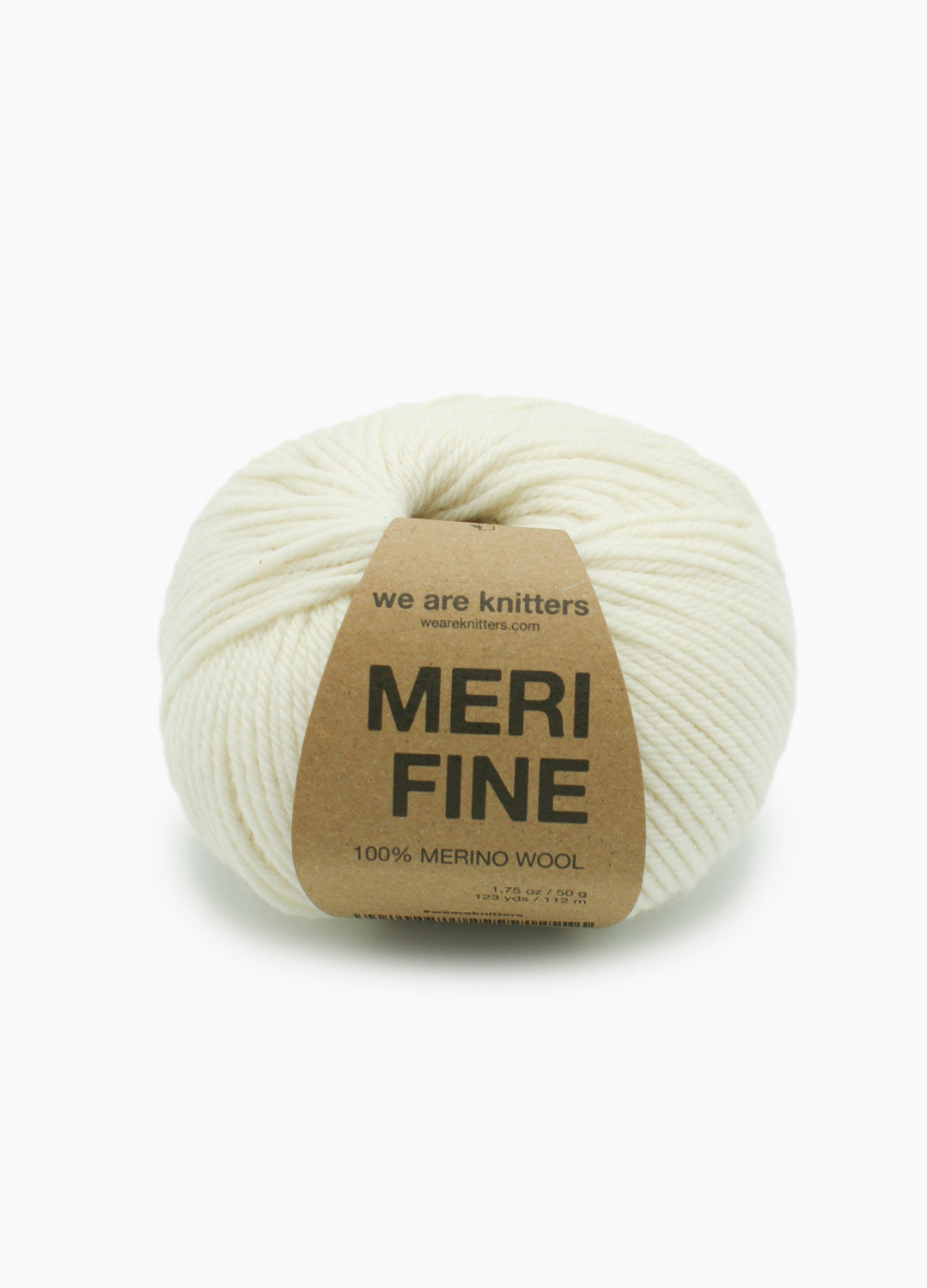 We Are Knitters | Merifine | Natural