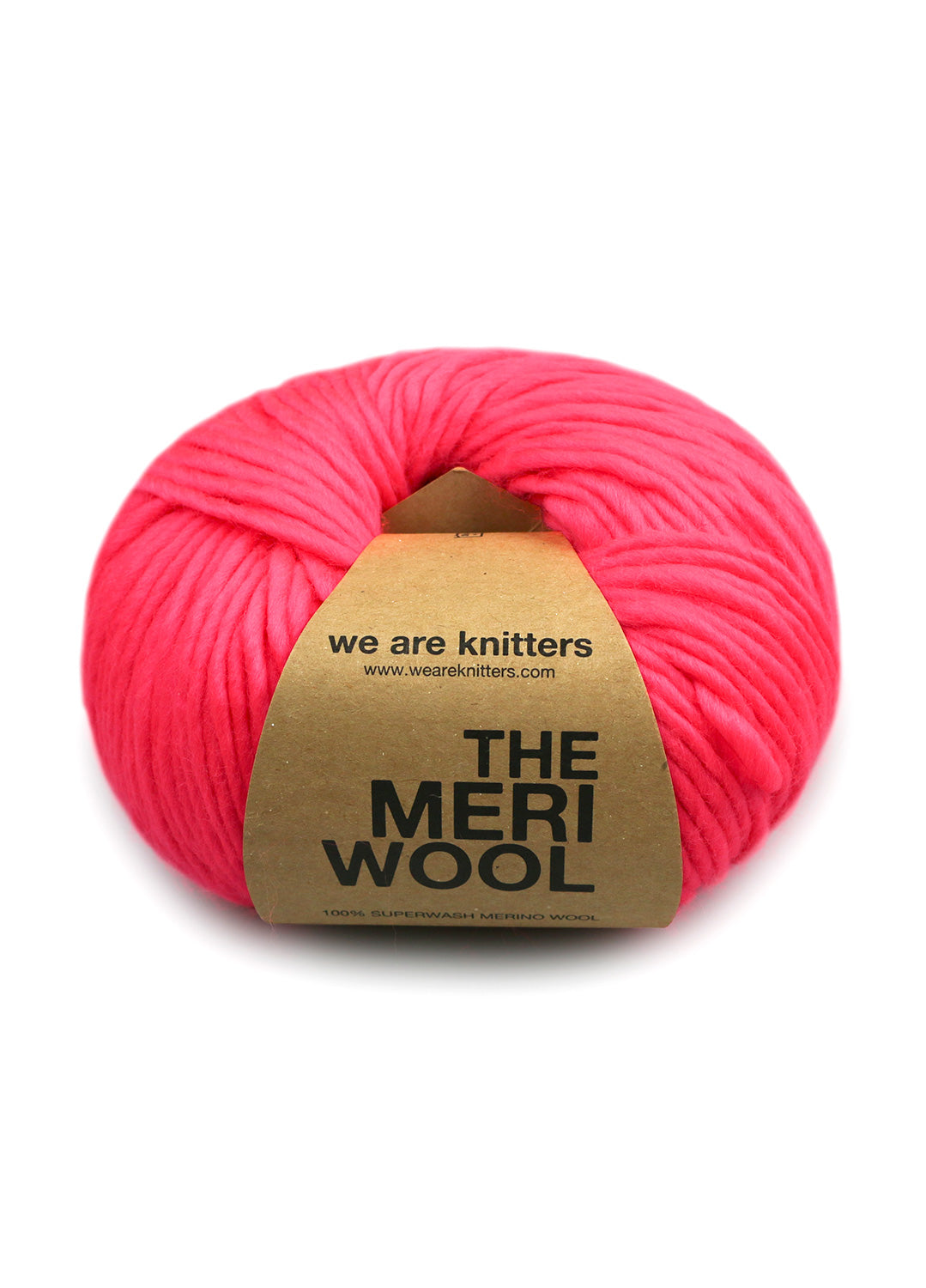 We Are Knitters | The Meriwool | Neon Pink