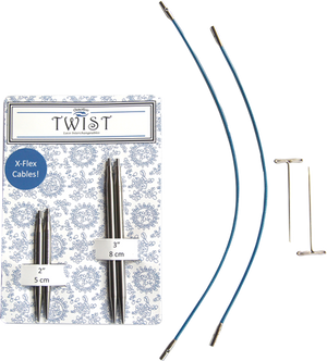 ChiaoGoo | Twist Shortie 2"& 3" (5 & 8cm) Combo Set