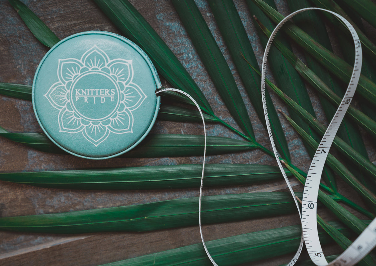 Knitter’s Pride Mindful Collection | Teal Retractable Tape Measure