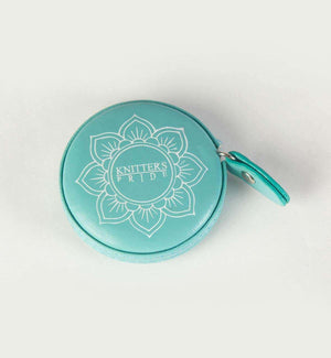Knitter’s Pride Mindful Collection | Teal Retractable Tape Measure