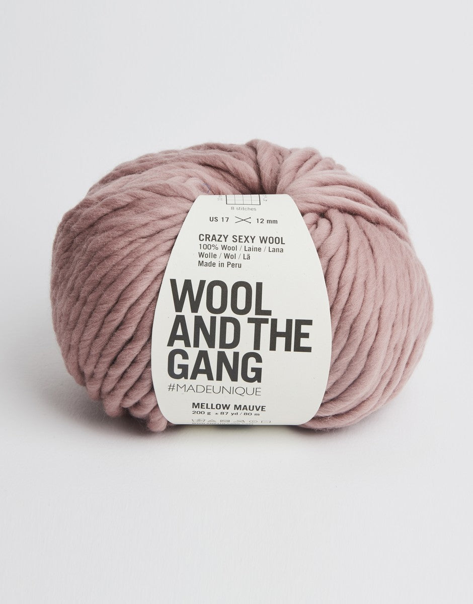 Wool & The Gang | Crazy Sexy Wool | Mellow Mauve